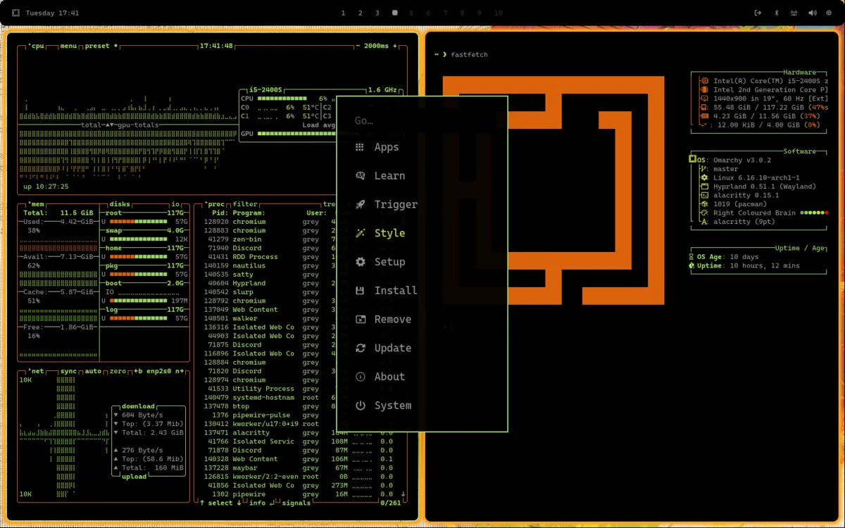 Citrus Cynapse theme