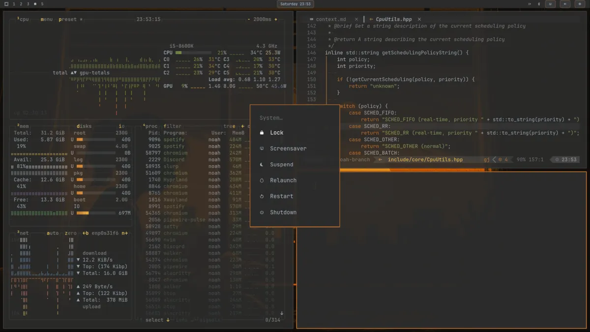 Darcula theme