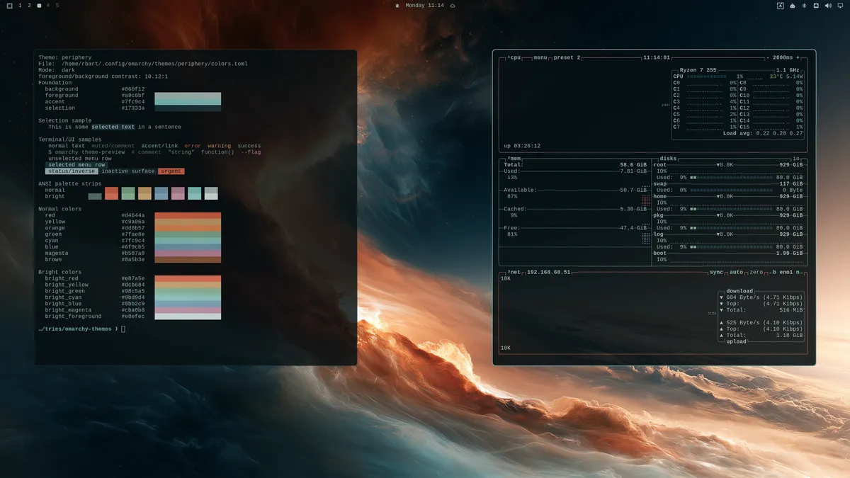 Periphery theme screenshot