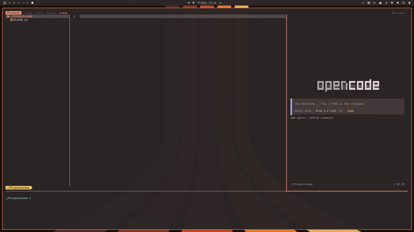 tmux-tdlm
